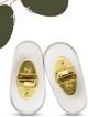 Nose Pads Replacement for Certain Ray Ban Frames | Screw Fit | Gold & Silver Colour | 100 Pair
