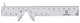 10 Pack Multipurpose PD Optical Ruler for Reading Pupil Distance Meter Eye Ophthalmic 400410